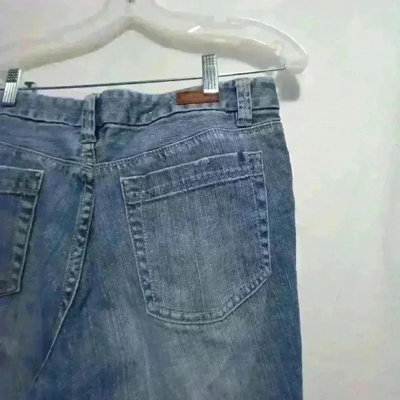 calvin klein jeans embroidered clam diggers, y2k vintage. - Picture 4 of 5